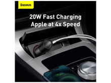 Baseus Share Together Fast Charge Car Charger with Cigarette Lighter Expansion Port U+C 120W - Best Prices