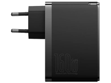 OS-Baseus GaN5 Pro Digital Fast Charger 160W With Superior Series Fast Charging Data Cable Type-C to Type-C 240W - Best Prices