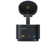 بيسوس Baseus MagPro Series II موزع 7 في 1 للشحن اللاسلكي المغناطيسي بقوة 15 واط - أفضل سعر
