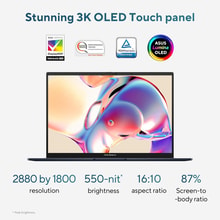 أسوس زنبوك لابتوب 14 انش OLED Intel® Core™ Ultra 9 Processor 185H - Series 1 | 14 OLED Touch Screen 3K thin & light - أفضل سعر
