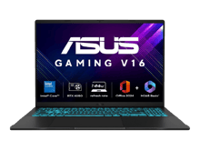ASUS V16 Gaming Laptop Elevate Gaming & Creativity Intel® Core™ 7 Processor 240H Up to 5.2 GHz NVIDI GeForce RTX™ 4050 Laptop GPU 6GB 16.0-inch FHD+ 144Hz - 2025 - Best Prices