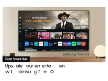 سامسونج تلفزيون ذكي OLED طراز S90D بنظام تشغيل Tizen OS حجم 77 بوصة - أفضل سعر