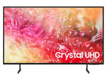 شاشة سامسونج سمارت Crystal UHD 4K طراز DU7000 بنظام تشغيل Tizen OS - أفضل سعر