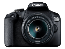 كانون EOS 2000D كاميرا مع عدسه  EF-S 18-55mm IS II Lens - أفضل سعر