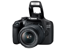 كانون EOS 2000D كاميرا مع عدسه  EF-S 18-55mm IS II Lens - أفضل سعر