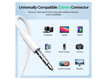 joyRoom JR-EW01 Wired Series Half In-Ear Wired Earphones - Best Prices