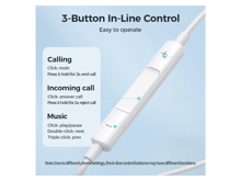 joyRoom JR-EW01 Wired Series Half In-Ear Wired Earphones - Best Prices