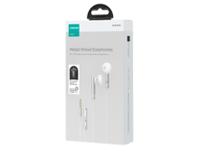 JoyRoom JR-EW06 Wired Series Half In-Ear Metal Wired Earbuds - Best Prices