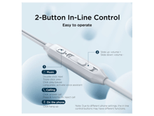 JoyRoom JR-EC06 TYPE-C Series In-Ear Metal Wired Earbuds - Best Prices