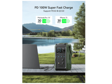 JoyRoom JR-PBF10 100W Super Large Capacity Power Bank With Retractable Light 75000mAh - Best Prices
