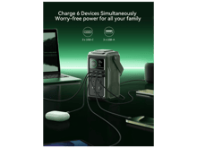 JoyRoom JR-PBF10 100W Super Large Capacity Power Bank With Retractable Light 75000mAh - Best Prices
