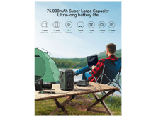 JoyRoom JR-PBF10 100W Super Large Capacity Power Bank With Retractable Light 75000mAh - Best Prices
