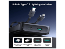 JoyRoom JR-PBF19 22.5W mini Power Bank with Dual Cables 10000mAh - Best Prices