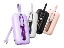 JoyRoom JR-L012 Plus Colorful Series 22.5W mini Power Bank with Dual Cables 20000mAh - Best Prices
