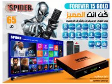 Spider Forever 15 Gold Receiver - Best Prices