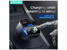 جوي رووم JR-CL02 مشغل MP3 متعدد الوظائف بتقنية البلوتوث وشاحن سيارة سريع الشحن QC3.0 - أفضل سعر
