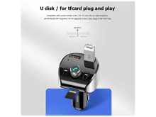 جوي رووم JR-CL02 مشغل MP3 متعدد الوظائف بتقنية البلوتوث وشاحن سيارة سريع الشحن QC3.0 - أفضل سعر