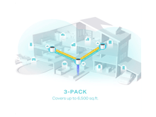 Tp-Link Deco X55(3-pack)  AX3000 Whole Home Mesh  WiFi 6 Unit - Best Prices