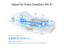 Tp-Link Deco X50-Outdoor(1-pack)  AX3000 Outdoor Whole Home  MeshWiFi 6 Unit - Best Prices