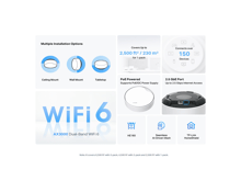 Tp-Link Deco X50-PoE(3-pack)  AX3000 Whole Home Mesh  WiFi 6 System with PoE - Best Prices