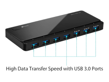 TP-Link UH700 USB 3.0 7-Port Hub - Best Prices