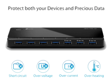 TP-Link UH700 USB 3.0 7-Port Hub - Best Prices