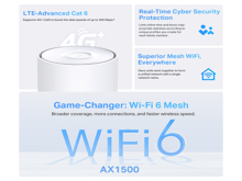 تي بي لينك X10-4G 4G+ AX1500 واي فاي 6 - أفضل سعر