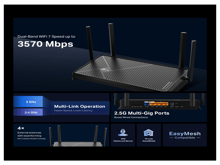 Tp-Link Archer BE230  BE3600 Dual-Band  Wi-Fi 7 Router - Best Prices