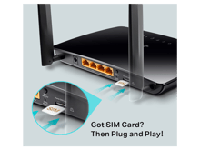 تي بي لينك ارتشر  MR200 AC750 راوتر لاسلكي ثنائي النطاق 4G - أفضل سعر