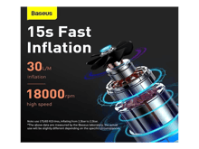 Baseus Super Mini Inflator Pump Air - Best Prices