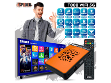 سبايدر T888 واي فاي 5G ريسيفر - أفضل سعر سبايدر T888 واي فاي 5G ريسيفر - أفضل سعر