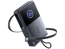 جوي روم JR-PR1 باور بانك سعة 10000 مللي أمبير/ساعة وقوة 22.5 واط مع كيبل USB-C مدمج قابل للسحب - أفضل سعر