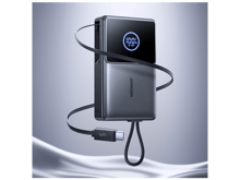 جوي روم JR-PR1 باور بانك سعة 10000 مللي أمبير/ساعة وقوة 22.5 واط مع كيبل USB-C مدمج قابل للسحب - أفضل سعر