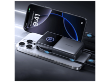 جوي روم JR-PR1 باور بانك سعة 10000 مللي أمبير/ساعة وقوة 22.5 واط مع كيبل USB-C مدمج قابل للسحب - أفضل سعر