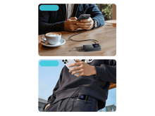 جوي روم JR-PR1 باور بانك سعة 10000 مللي أمبير/ساعة وقوة 22.5 واط مع كيبل USB-C مدمج قابل للسحب - أفضل سعر