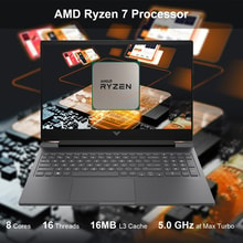 HP Victus 16.1 Ryzen 7 RTX 4070 Premium Gaming Laptop, 16.1" FHD 144Hz - أفضل سعر HP Victus 16.1 Ryzen 7 RTX 4070 Premium Gaming Laptop, 16.1" FHD 144Hz - أفضل سعر