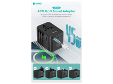 Coteci 45W GaN Universal Travel Charger - Best Prices