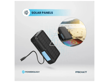 Powerology 27000mAh Solar Wireless Charging Power Bank - Best Prices
