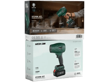 Green Lion Storm Jet Cordless Blower - Green - Best Prices