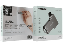 جرين ليون محرك أقراص فلاش 2 في 1 OTG USB-C USB 3.0 - أفضل سعر جرين ليون محرك أقراص فلاش 2 في 1 OTG USB-C USB 3.0 - أفضل سعر