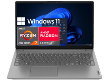 لينوفو لابتوب V15 من الجيل الرابع، معالج AMD Ryzen 7، ذاكرة وصول عشوائي 16 جيجابايت DDR4، قرص صلب SSD بسعة 512 جيجابايت، شاشة LED عالية الدقة بالكامل مقاس 15.6 بوصة - أفضل سعر