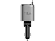 ويوو شاحن سيارة سريعHelix Pro بقوة 111 واط بتقنية GaN، بمنفذي USB-A وC، طراز Wi-CC034 - أفضل سعر