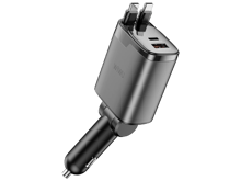 ويوو شاحن سيارة سريعHelix Pro بقوة 111 واط بتقنية GaN، بمنفذي USB-A وC، طراز Wi-CC034 - أفضل سعر