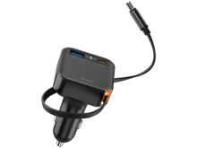 ويوو شاحن سيارة ثلاثي المنافذ Wi-CC033 Helix بقوة 65 واط بمنفذ USB-C - أفضل سعر