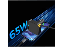 ويوو شاحن سيارة ثلاثي المنافذ Wi-CC033 Helix بقوة 65 واط بمنفذ USB-C - أفضل سعر