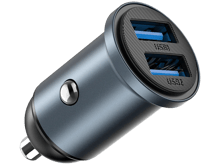 ويوو شاحن سيارة Wi-CC031 Nano Lite بقوة 12 واط بمنفذي USB، يدعم الشحن السريع QC3.0 - أفضل سعر
