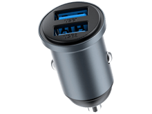 ويوو شاحن سيارة Wi-CC031 Nano Lite بقوة 12 واط بمنفذي USB، يدعم الشحن السريع QC3.0 - أفضل سعر
