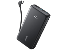 Anker Zolo Powerbank 10k mAh 22.5W Fast Charging  with Built-in USB-C Cable - Best Prices