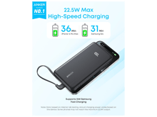 Anker Zolo Powerbank 10k mAh 22.5W Fast Charging  with Built-in USB-C Cable - Best Prices