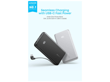 Anker Zolo Powerbank 10k mAh 22.5W Fast Charging  with Built-in USB-C Cable - Best Prices